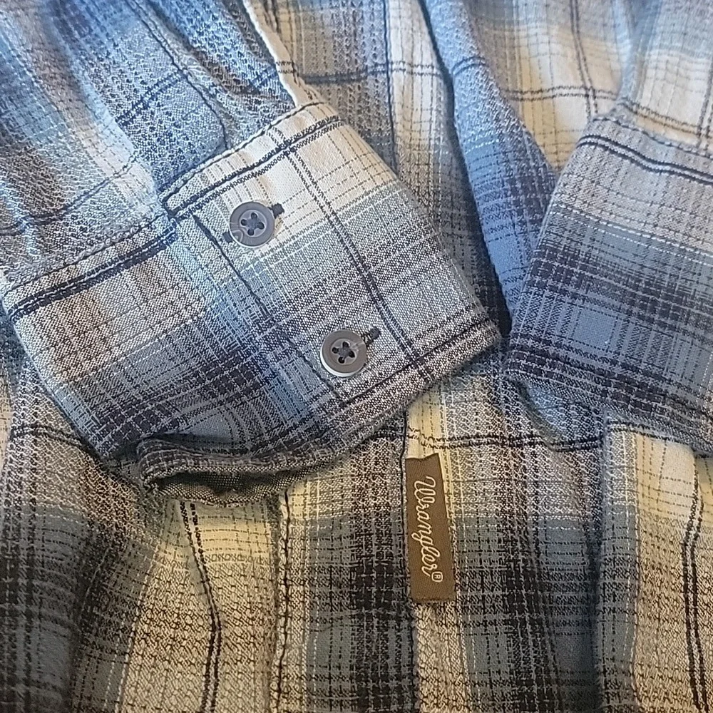 Mens wrangler retro button up shirt size S - Picture 3 of 3